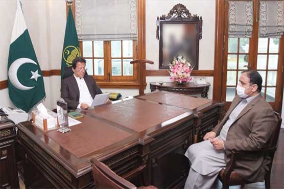 وزیر اعظم عمران خان کا دورہ لاہور،اہم امور پر تبادلہ خیال