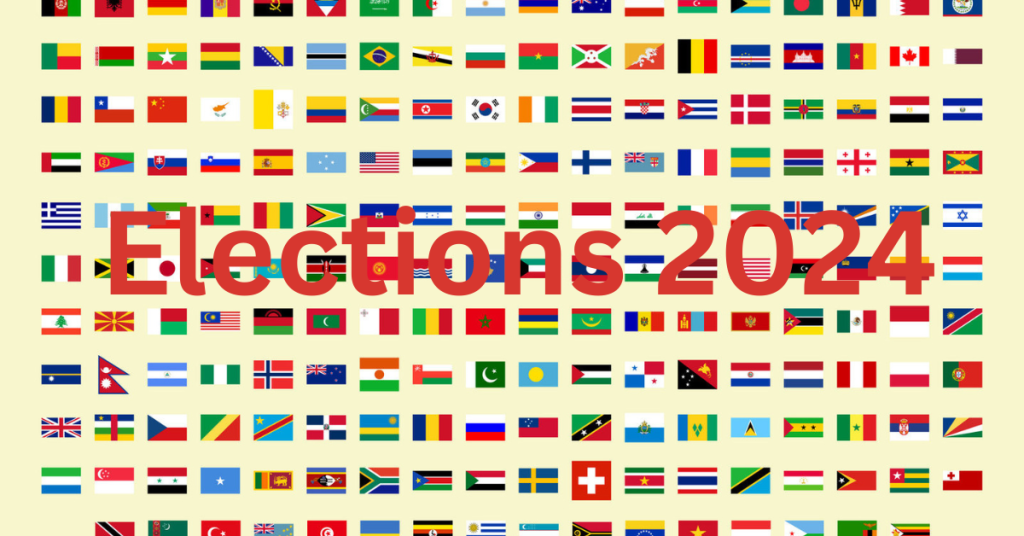 Elections will be held in which countries of the world in 2024