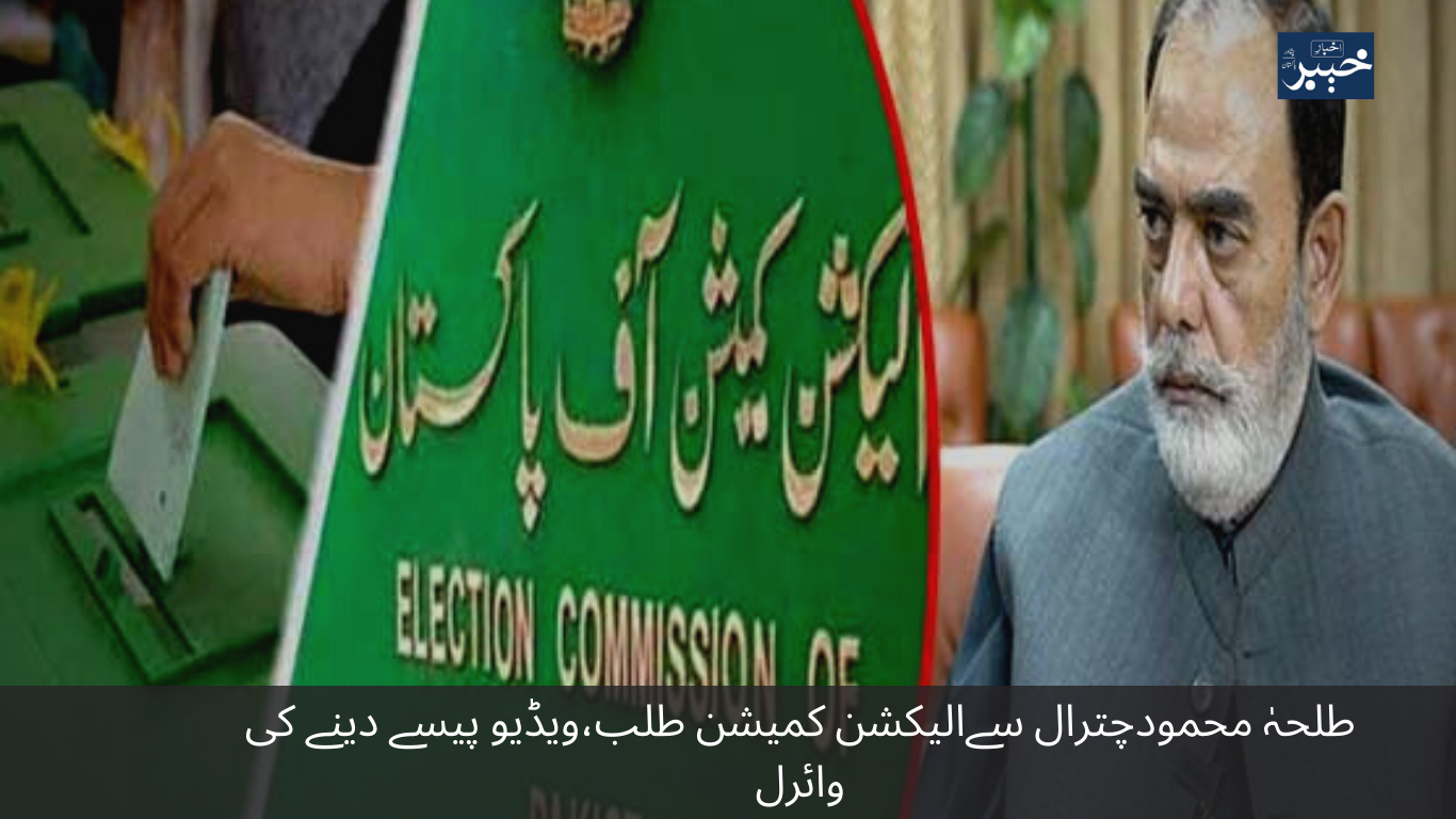 Talha Mehmood asked Election Commission from Chitral, video of giving money went viral