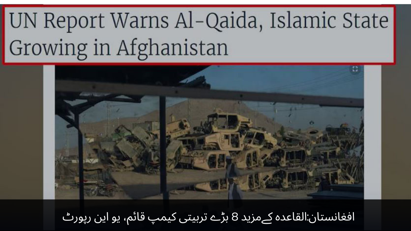 Afghanistan 8 more large al-Qaeda training camps established, UN report