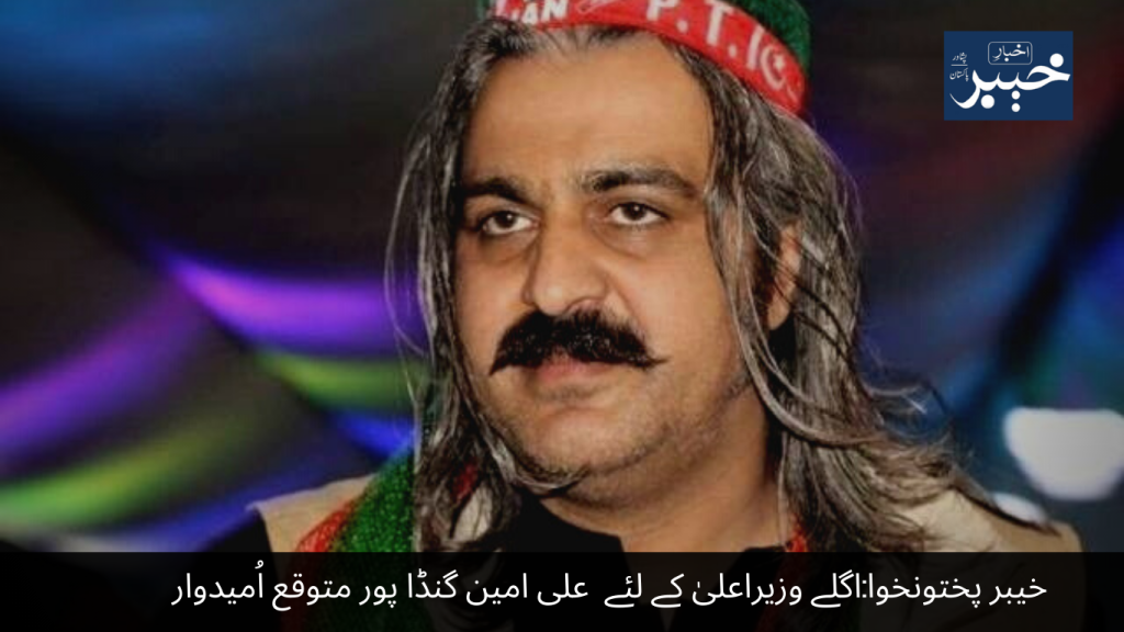 Khyber Pakhtunkhwa Ali Amin Gandapur expected candidate for the next Chief Minister