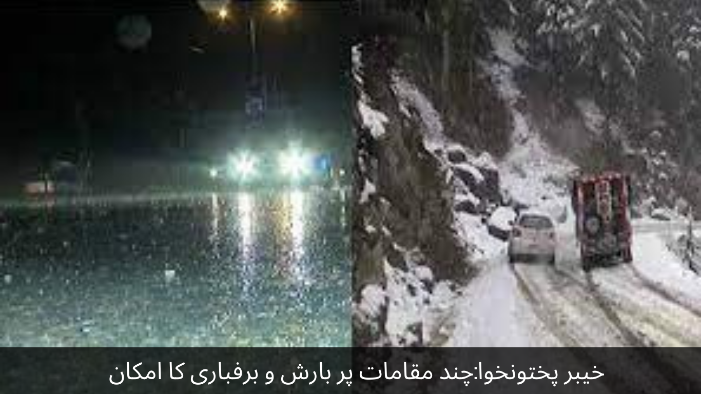 Khyber Pakhtunkhwa Chance of rain and snowfall at few places