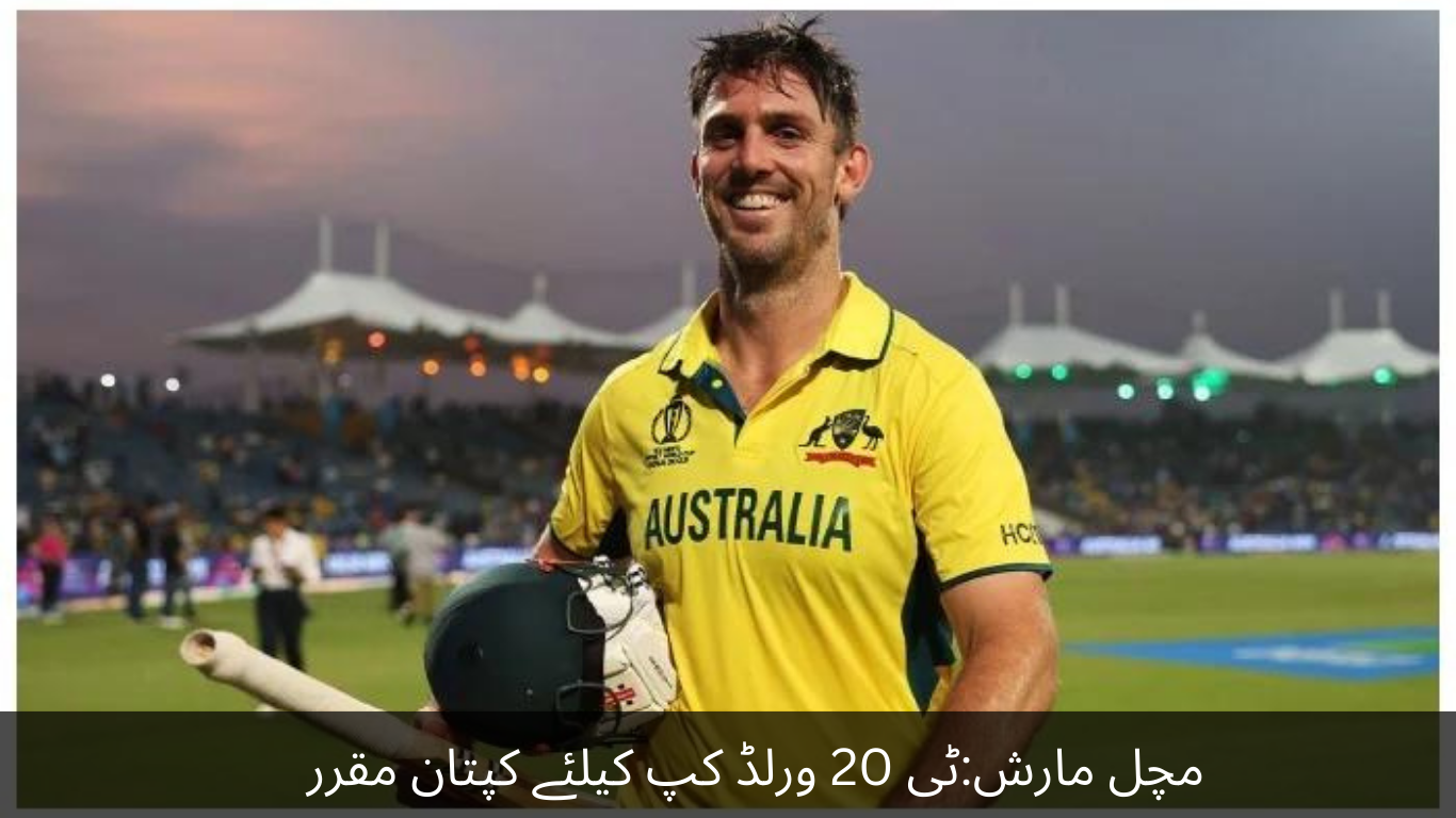 Mitchell Marsh Appointed captain for T20 World Cup