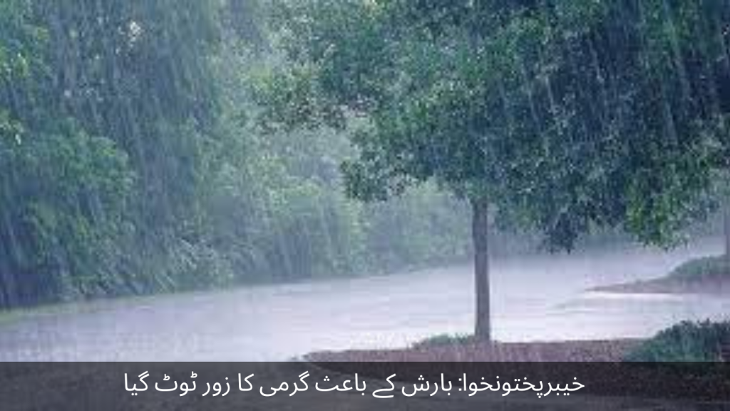 Khyber Pakhtunkhwa Due to the rain, the heat has broken