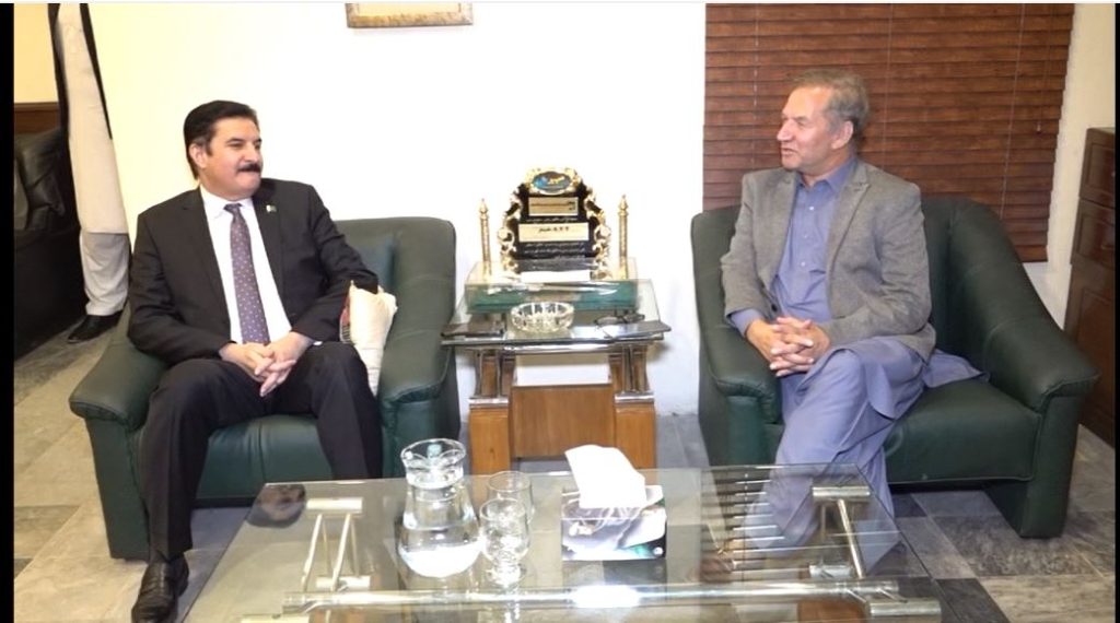 Governor Khyber Pakhtunkhwa Faisal Karim Kundi visited Khyber Network Islamabad Center