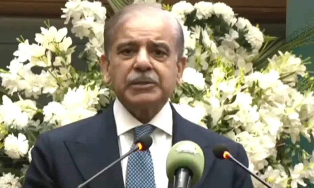 Ready to sit with everyone for economic development, Prime Minister Sehbaz Sharif