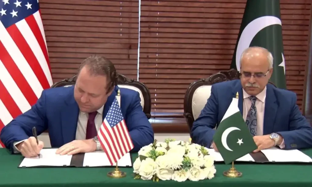 High-level delegation of America visited Pakistan, signed several investment agreements