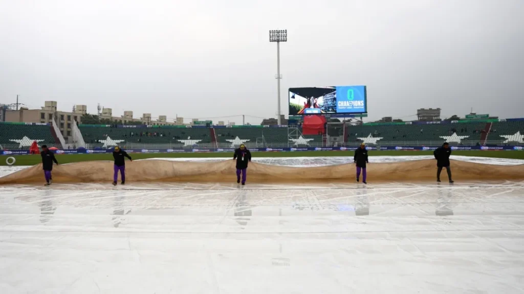 Champions Trophy match between Pakistan and Bangladesh also canceled due to rain