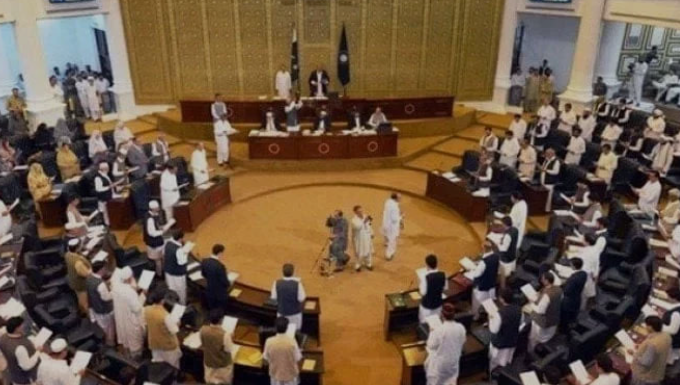 خیبرپختونخوا اسمبلی میں باجوڑ آپریشن روکنے کی قرارداد کثرت رائے سے منظور Resolution to stop Bajaur operation passed by majority in Khyber Pakhtunkhwa Assembly