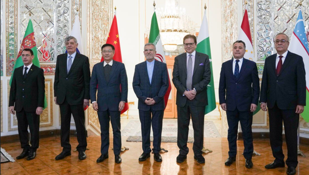 تہران اجلاس میں افغانستان اور پاکستان کے درمیان کشیدگی کم کرنے کی کوششوں کی مکمل حمایت کا اعلان Declaration of full support for efforts to reduce tension between Afghanistan and Pakistan in Tehran meeting