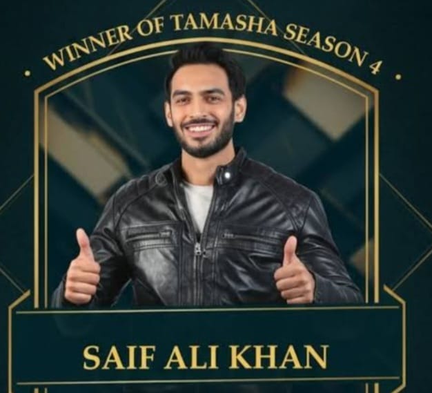 خیبرٹیلی ویژن نیٹ ورک کی تنطیمEvamp اور خیبرڈیجٹل نے پشاور کو نہ صرف پاکستان بلکہ دنیا بھر میں ایک پرامن شہر ثابت کردیکھایا۔۔ سیف علی خان ونر تماشہ سیزن 4۔۔ جنید کامران۔۔ ماڈل وارانہ ماھم مرزا۔ Khyber Television Network’s parent organisation Evamp and Khyber Digital have proven that Peshawar is not only peaceful within Pakistan but also a calm and welcoming city for the entire world. Saif Ali Khan wins Tamasha Season 4, while Junaid Kamran and model Warana Maham Mirza also shine.