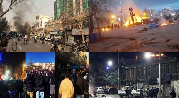 ایران: مہنگائی کے خلاف پُرتشدد مظاہرے بے قابو، 217 افراد ہلاک Iran: Violent protests against inflation spiral out of control, 217 people killed