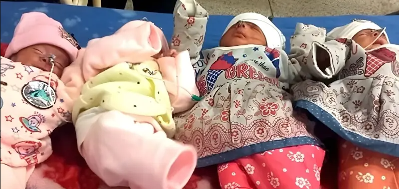 صوابی میں خاتون کے ہاں بیک وقت 5 بچوں کی پیدائش Woman gives birth to 5 children at once in Swabi