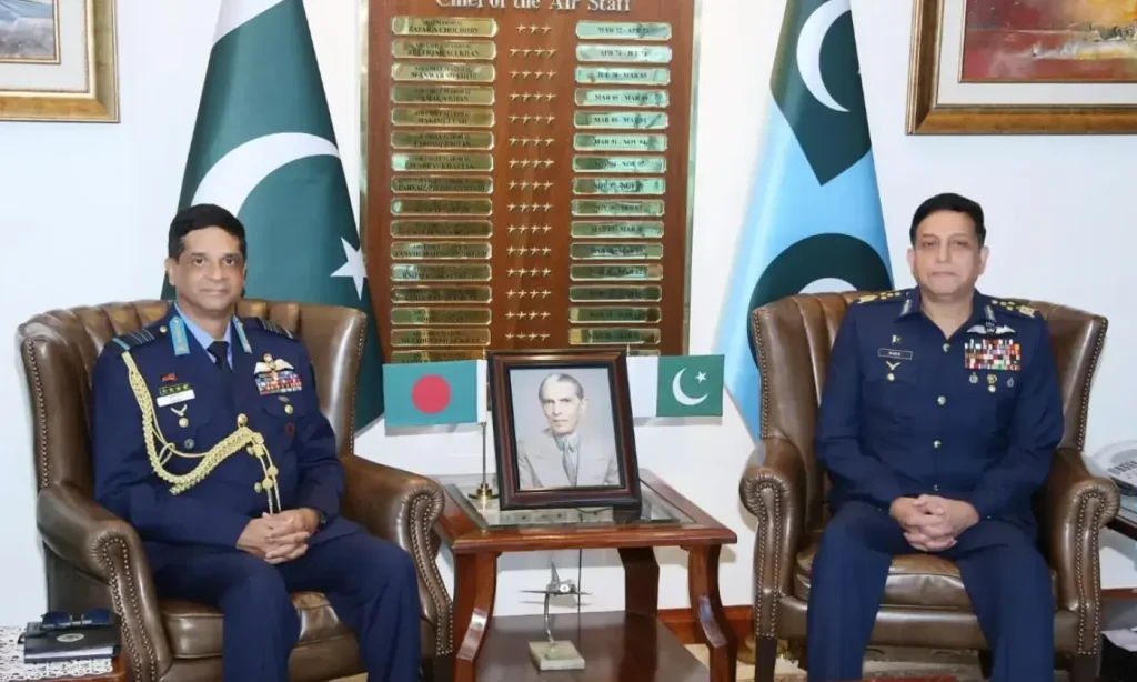 Pakistan and Bangladeshi air forces agree to strengthen defense cooperation