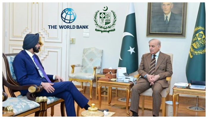 وزیراعظم پاکستان سے عالمی بینک کے صدر کی ملاقات، مختلف پروجیکٹس میں تعاون پر سراہا