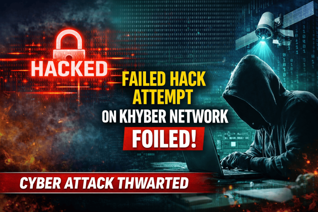 Failed Hack Attempt on Khyber Network
