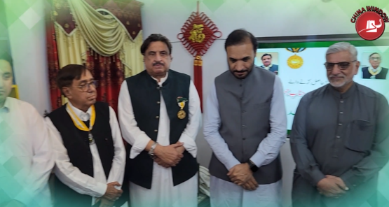پشاور: چائنہ ونڈو میں ایک پر وقار تقریب، معروف شخصیات ضیاء الحق سرحدی اور جمشید علی خان کو سول اعزازات سے نوازے جانے پر خراجِ تحسین Peshawar: A prestigious ceremony at China Window