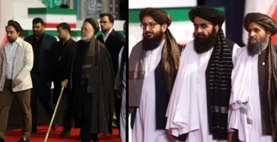 آیت اللہ علی خامنہ ای کی آخری رسومات کی تقریب میں افغان طالبان اور ان کے مخالفین کی بھی شرکت Afghan Taliban and their opponents also attended the funeral ceremony of Ayatollah Ali Khamenei.