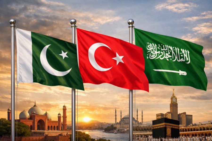 پاک سعودی ترک دفاعی معاہدہ، کراچی سبز و سرخ روشنیوں میں نہا گیا