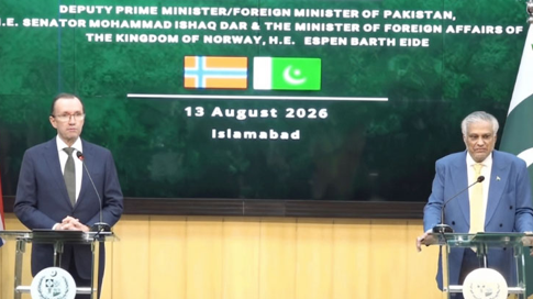 پاکستان کی قیادت نے امریکہ ایران جنگ کے دوران مشکل وقت میں جرأت مندانہ کردار ادا کیا: ناروے Pakistan's leadership played a courageous role during the difficult times of the US-Iran conflict: Norway.