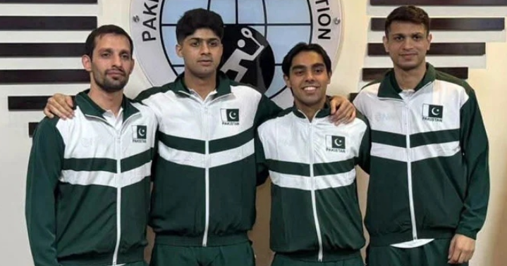 ایشین گیمز سکواش ايونٹ: پاکستان ٹیم نے سیمی فائنل میں جگہ بنالی Asian Games Squash Event: Pakistan team makes it to the semi-finals