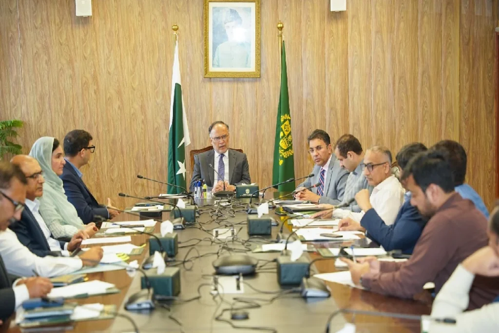 وفاقی وزیر احسن اقبال کی زیر صدارت اجلاس، ترقیاتی منصوبوں پر پیش رفت کا جائزہ