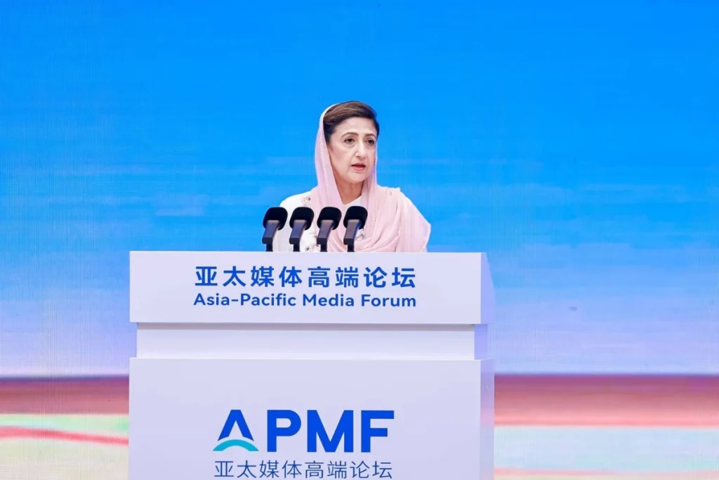 پاک چین میڈیا تعاون ایشیا بحرالکاہل میں مشترکہ خوشحالی کے لیے ناگزیر ہے،ڈاکٹر شذرہ منصب علی