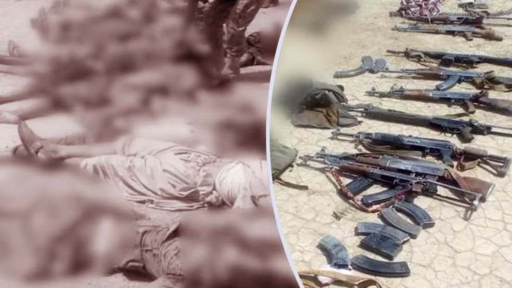 بلوچستان میں سیکیورٹی فورسز کی کارروائیاں، 21 دہشت گرد ہلاک، فائرنگ کے تبادلے میں 6 اہلکار شہید Security force operations in Balochistan: 21 terrorists killed; 6 personnel martyred in an exchange of fire.